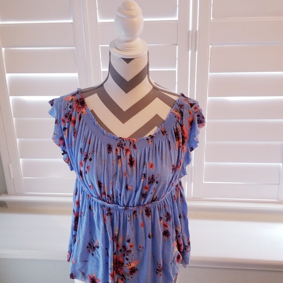 Free People Sam Off The Shoulder Top - Picture 4 of 6